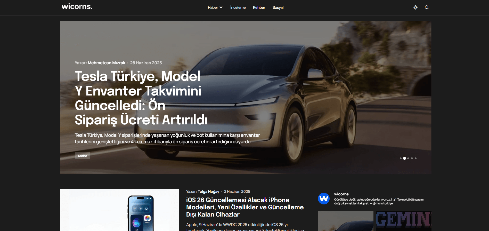 Wicorns — technology and trends-focused content platform